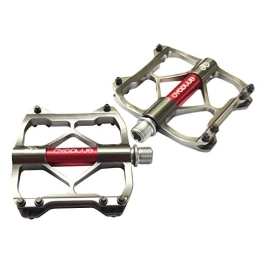 CYCPLUS Spares CYCPLUS Bike Pedals 3 Bearings Mountain Road Ultralight Aluminium Alloy Bicycle Pedals with Cycling Wide Platform and 9 / 16 Inch Axle Non-Slip Trekking MTB BMX Pedals