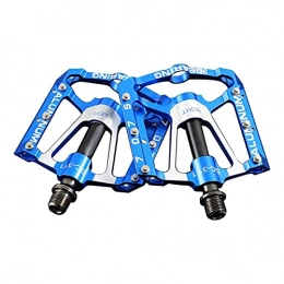 DASNTERED Bike Bicycle Pedals - 1 Pair Aluminum Alloy Bike Pedals Fitness Bike Pedals Durable Outdoor Mountain Road Platform For Adult
