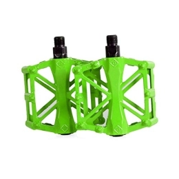 DAZISEN Spares DAZISEN Mountain Bike Pedals - Lightweight Bicycle Cycling Pedals Aluminum Alloy Bike Pedals for BMX MTB Road Bicycle, Green