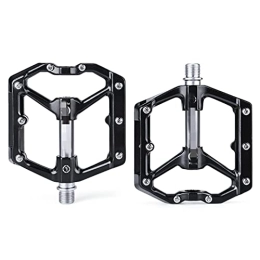DEDONG Spares DEDONG Bike Pedals Aluminium Alloy Mountain Bike Bicycle Pedals Cycling Ultralight 4 Bearings Pedals Bike Pedals Flat Platform Pedal (Color : B)