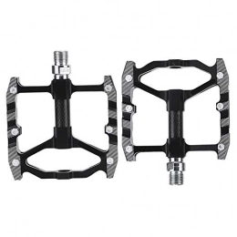 Delaman Spares Delaman Pedals, Aluminium Alloy Mountain Road Bike Lightweight Pedals Bicycle Replacement Part 1 Pair
