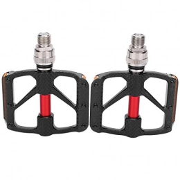 Demeras Mountain Bike Pedal Demeras Aluminum Alloy Self-locking Cycling Pedals Durable Mountain Bicycle Pedals Repair Parts for Cycling Road Bike Bicycle