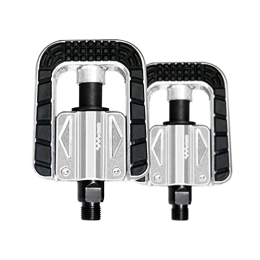 DERCLIVE Mountain Bike Pedal DERCLIVE A Pair Mountain Road Bike Pedal Aluminum Bicycle Replacement Folding Reflective Pedals Universal Use