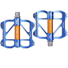 Desert camel Spares Desert camel Bicycle Pedals, CNC Technology Palin Bearing Mountain Bike Aluminum Alloy Pedals, Suitable for Mountain Bike Road Bike Riding, B