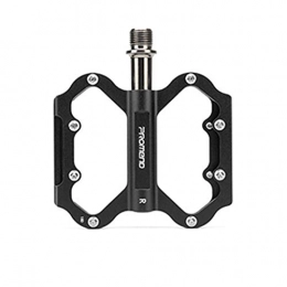 Desert camel Spares Desert camel Bicycle Pedals, Lightweight Aluminum Three Perlin Bearing Bicycle Pedals, Suitable for Mountain Bike Road Bike Riding, Black