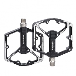 DEVELE 2PC Super Bearing Bike Pedals 3 Bearings Mountain Bike Pedals Road Bike Mtb Loop Pedal, Durable All Aluminum Alloy, More Lubricated and Effortless