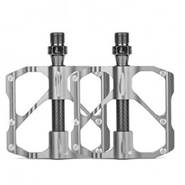 DevileLover Mountain Bike Pedal DevileLover Mountain Bike Pedals Lightweight Aluminium Bike Platform Lightweight Road Cycling for Exercise Bike Spin Outdoor Sealed Bearing Cycling Non-Slip PedalsMountain Bicycle Pedals