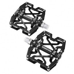 DHTOMC Mountain Bike Pedal DHTOMC Mountain Bike Pedals 1 Pair Bike Pedals Aluminum Alloy Cycling Bicycle Platform Anti-slip Bicycle Pedal Anti-skid Surface