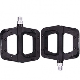 DHTOMC Spares DHTOMC Mountain Bike Pedals Mountain Bike Pedal Road Bike Bicycle Accessories Black Bicycle Pedal for MTB Road Bicycle (Color : Black, Size : One size)