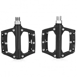 Dilwe Mountain Bike Pedal Dilwe Mountain Bike Pedals, 1 Pair Anti-slip Lightweight Sealed Bearing Bicycle Flat Pedals for BMX MTB Cycling