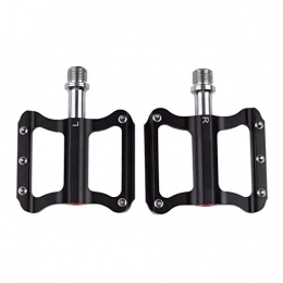 DIYARTS Mountain Bike Pedal DIYARTS Aluminum Alloy Bike Pedal with Replaceable Cleats Bicycle Platform Flat Pedals for Recreational Vehicles Folding Bikes Road Bikes Mountain Bikes