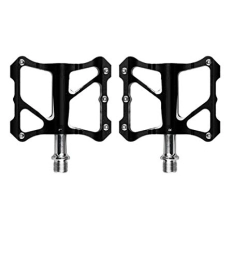DLSM Mountain Bike Pedal DLSM Bicycle aluminum alloy pedal bearing road mountain bike pedal lock pedal light bicycle dead fly accessories-C2