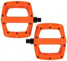 DMR Spares Dmr V8 V2 MTB Pedals - Bright Orange / Flat Mountain Biking Bike Bicycle Cycling Cycle Riding Ride Wide Platform Sticky Grip Pin Downhill Freeride Trail Dirt Jump Pedal Lightweight Accessories