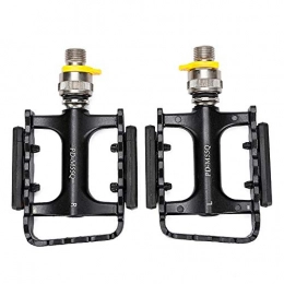 DRAKE18 Mountain Bike Pedal DRAKE18 Bicycle pedal, quick release aluminum alloy bearing pedal, suitable for BMX mountain bike road bike, distinguishing left and right