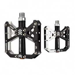 DRAKE18 Mountain Bike Pedal DRAKE18 Bicycle pedals, aluminum alloy non-slip and durable ultra-light mountain bike pedals for 9 / 16 MTB BMX mountain road bike hybrid pedals, B