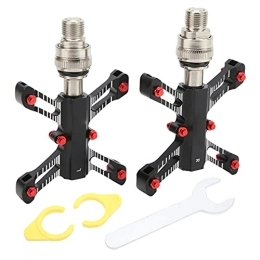 Drfeify Spares Drfeify MTB Pedals, Anti-slip Bicycle Bearing Pedal for Folding Bike Cycling