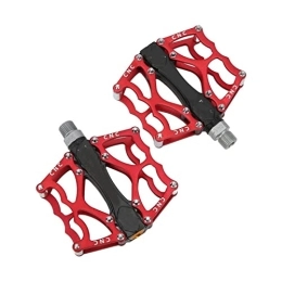 DRILLING Mountain Bike Pedal DRILLING Sun MS Bike Flat Pedals Mountain Bike Pedals 1 Pair Durable Aluminum Alloy Compatible With Road Mountain Bike