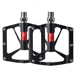DSFHKUYB Mountain Bike Pedal DSFHKUYB Bike Pedals, Mountain Lock Bike Pedals, Aluminum Cycling Bike Pedals, with Super Bearing Pedals Lightweight Stable Plat, A Pair