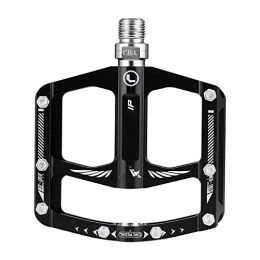 DSFHKUYB Mountain Bike Pedal DSFHKUYB Mountain Bike Pedals MTB, Road Bicycle Aluminum Alloy CNC Machined 9 / 16" Screw Thread Spindle Wide Platform Flat Pedals
