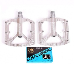 DUBAOBAO Spares DUBAOBAO Bicycle Pedals Mountain Bike Pedals Palin Bearings Dead Fly Pedals Bicycle Accessories White