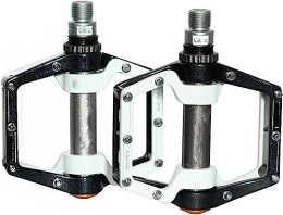 BoloRs Spares Durable pedals Sturdy pedals Lightweight pedals Mountain Bicycle Pedal Bike Pedal Flat Sealed Bearing Pedals Cycling Anti-Slip (Color : Black, Size : 12.5x10x3.5cm)