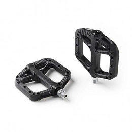 DWSLY Spares DWSLY Bicycle mountain bike pedal MTB Pedals Mountain Bike Pedals Lightweight Nylon Fiber Bicycle Platform Pedals For BMX MTB 9 / 16" Suitable for mountain bikes, folding bikes (Color : Nero)