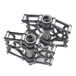 EICKAWA Spares EICKAWA Mountain Bike Flat Pedals Low-Profile Aluminium Alloy Bicycle Pedals Light Weight and Thin Platform for Road Mountain BMX MTB Bike