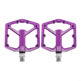 QOXEZY Spares Enhance Your Riding Experience with Aluminum Alloy Mountain Bike Pedals(purple)