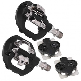 Esenlong Mountain Bike Pedal Esenlong bike pedals mountain bike adult, 1Pair M108 Mountain Road Bike Selfâ€‘locking Pedal Replacement Bicycle Cycling Equipment for SPD and traditional platform