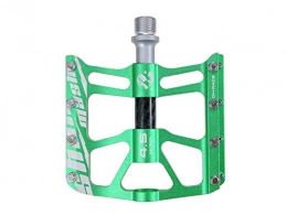 Eveter Spares Evetin Ultralight Mountain Bike Pedals Trekking Road Bike Pedals with Carbon Fibre Sealed Bearing 450 (Green)