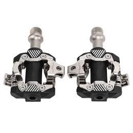 EVGATSAUTO Spares EVGATSAUTO Clipless Pedals, Mountain Bike Pedals Adjustable Tension System Composite Material 515mm² for for SPD MTB Pedal System