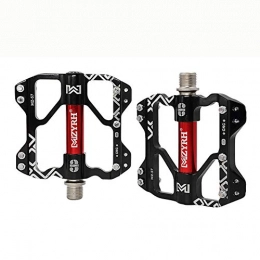 EWQ Spares EWQ Aluminum Cycling Bike Pedals, 9 / 16 Inch Bicycle Pedals Bike for Road / Mountain with Super Bearing Pedals Lightweight Stable Plat with Anti-Slip Cycling Bike Pedal, 1