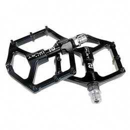 Fancylande Mountain Bike Pedal Fancylande MTB Bike Pedal, Flat Wide and Comfortable Pedals for Road Bikes with Dead Fly Non-Slip Sealed Foot Axle Bearing