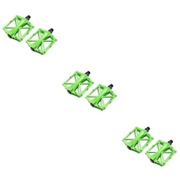 FAVOMOTO Spares FAVOMOTO 3 Pairs bike pedals para bicicleta bicycle pedals mtb pedal non slip cycling pedal bicycle flat pedal mountain bike pedal universal pedal mountain pedal non-slip bmx