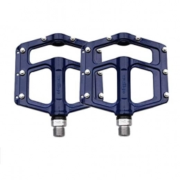 FCSW Mountain Bike Pedal FCSW Bike Pedals, Bicycle Pedal Magnesium Alloy Lightweight Road MTB BMX Mountain Bike Pedals (color : Blue)