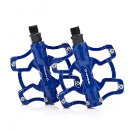 FCSW Mountain Bike Pedal FCSW Bike Pedals, Mountain Bike Ultra Light Pedal Road Folding Bicycle Pedal Equipment Spare Parts (color : Blue)