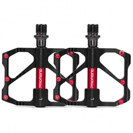 FCSW Mountain Bike Pedal FCSW Pedals, Bicycle Pedal Bearing Universal Pair Of Non-slip Aluminum Alloy Pedal Bicycle Accessories Mountain Bike Pedal (color : BLACK-Highway)