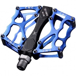 FCSW Spares FCSW Pedals Mountain Bike Pedals Aluminum Alloy Body Sealed Bearings Bicycle Peddles (color : Blue)