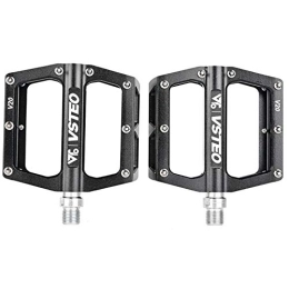 FDSJKD Bicycle Pedals Colorful Bearing Bike Pedals Ultralight Mountain Bike Pedals for MTB Road Bike Folding Bike (Color : Black)