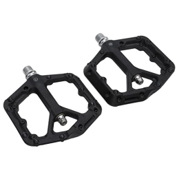 FECAMOS Spares FECAMOS Pedals, Cleat Design Sturdy Stable Sealed Bearings Bike Pedals Replacement for Kilometer Bike for Recreational Vehicle