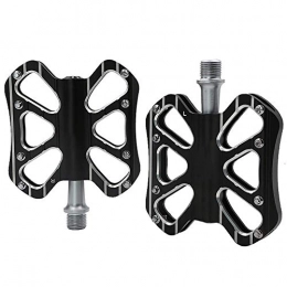 FEENGG Spares FEENGG Mountain Bike Pedals - Flatform MTB Pedals - Aluminium Cycling Sealed Bearing Pedals for BMX MTB 9 / 16", Black