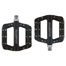Feixunfan Spares Feixunfan Bike Pedals When The Pedal 1 Is Made Of A Mountain Bike Pedal 5 Durable Nylon Slip Color Allows You Climb Cycling Rain Or Safer for MTB BMX Mountain Road Bike (Color : Black)