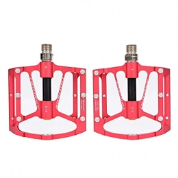 Fencelly Road Bike Pedals, Aluminum Alloy Mountain Bicycle Pedals Ultralight Anti-Skid Bike Bearing Pedal Riding Accessories for Road Mountain Bike