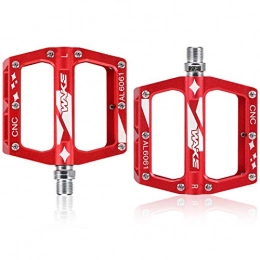 Festnight Spares Festnight 1 Pair Bike Pedals Aluminium Alloy Bicycle Platform Pedals Mountain Bike Pedals Cycling Pedals
