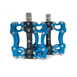 FETESNICE Spares FETESNICE Mountain Bike Pedals, Ultra Strong Colorful CNC Machined 9 / 16" MTB Pedals Cycling Sealed 3 Bearing Alloy Flat Pedals(A-04)
