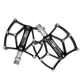 FiveShops Spares FiveShops Mountain Bike Pedals 9 / 16 MTB Bicycle Platform Pedals Flat Lightweight Non Slip Aluminum Alloy Lightweight MTB Pedals Sealed Bearing Flat Road Pedals