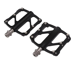 Socobeta Mountain Bike Pedal Flat Pedals, Aluminum Body Bike Pedals High Strength Professional Firm for Mountain