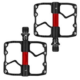 FMOPQ Mountain Bike Pedal FMOPQ Mountain Bike Pedals Sealed Bearing 9 / 16 Universal Mountain Bike Pedals Bike Pedals (Color : Black)