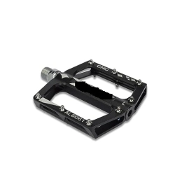  Mountain Bike Pedal footboard 1 Pair Bicycle Pedal Aluminum Alloy 3 Bearing Mountain Road MTB Bike Cycling Tools Perfect for replacing your old parts. (Color : Black)