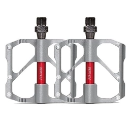  Spares footboard 1 Pair Bicycle Pedal Aluminum Alloy 3 Bearing Road Mountain Bike Cycling Accessories Perfect for replacing your old parts. (Color : M86-Gray)